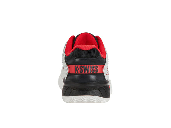 K Swiss HYPERCOURT EXPRESS 2 CLAY BRIGHT WHITE/STRETCH LIMO/HIGH RISK RED