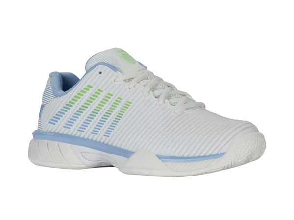 K Swiss HYPERCOURT EXPRESS 2 LUCENT WHITE/DUTCH CANAL/PARADISE GREEN