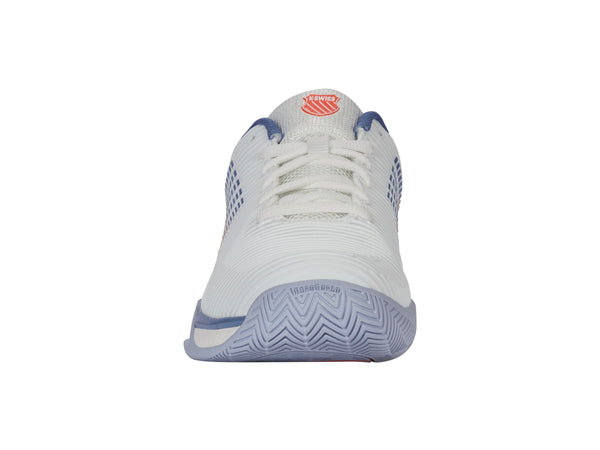 K Swiss HYPERCOURT EXPRESS 2 LUCENT WHITE/INFINITY/SCARLET IBIS