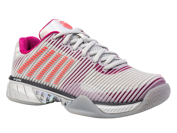K Swiss HYPERCOURT EXPRESS 2 LUCKY IN LOVE SILVER/HARBOUR MIST/DRAGON FRUIT