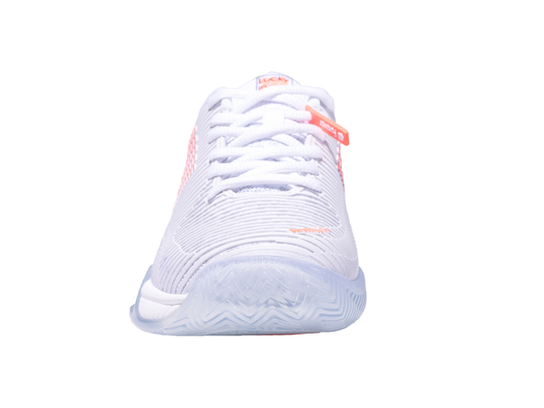 K Swiss HYPERCOURT EXPRESS 2 LUCKY IN LOVE WHITE/DOVE/ORANGE GLOW