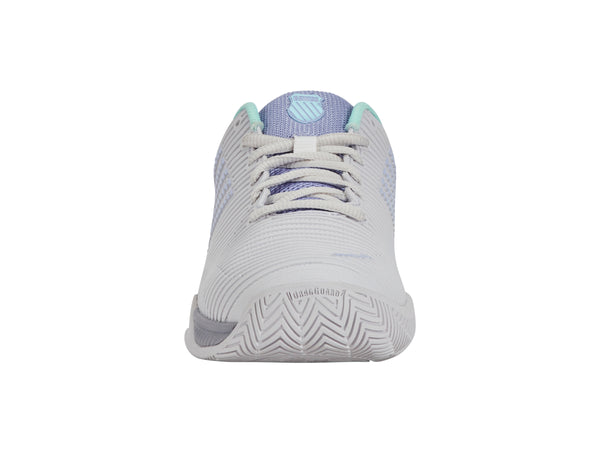 K Swiss HYPERCOURT EXPRESS 2 NIMBUS CLOUD/LILAC GRAY/NEON PURPLE