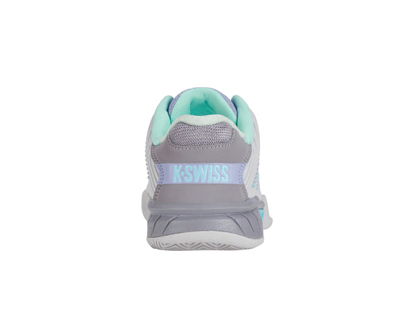 K Swiss HYPERCOURT EXPRESS 2 NIMBUS CLOUD/LILAC GRAY/NEON PURPLE