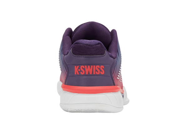 K Swiss HYPERCOURT EXPRESS 2 PURPLE PLUMERIA/WHITE/HOT CORAL