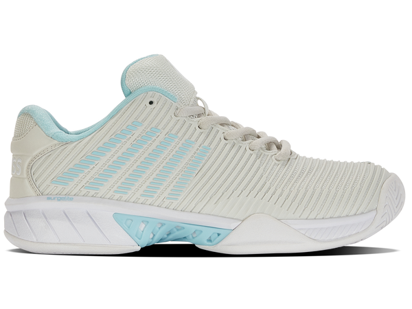 k swiss HYPERCOURT EXPRESS 2 VAPOROUS GRAY/WHITE/BLUE GLOW