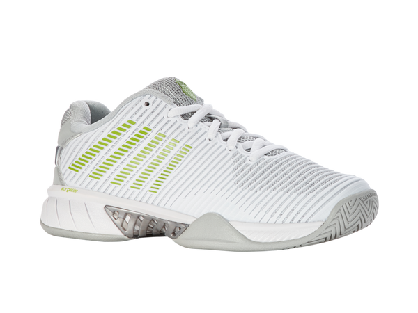 K Swiss HYPERCOURT EXPRESS 2 WHITE/GRAY VIOLET/LIME GREEN