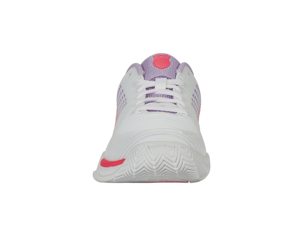K Swiss HYPERCOURT EXPRESS 2 WHITE/ORCHID PETAL/NEON BLAZE