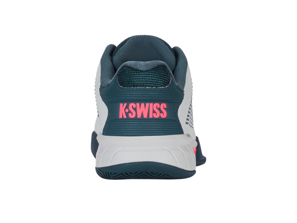 K Swiss HYPERCOURT EXPRESS 2 WHITE/STARGAZER/NEON BLAZE