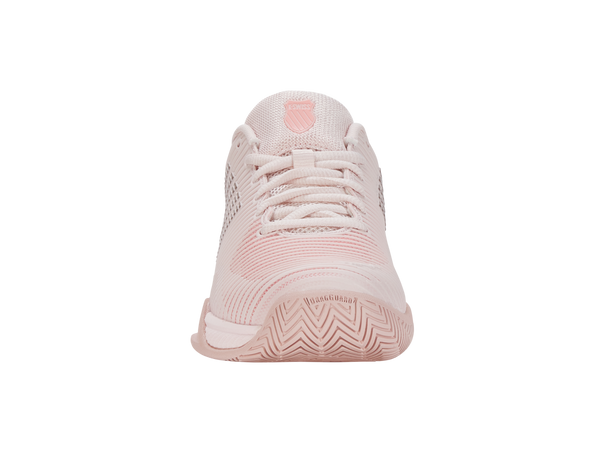 K Swiss HYPERCOURT EXPRESS 2-WIDE ALMOST MAUVE/SEPIA ROSE/PALE NEON CORAL