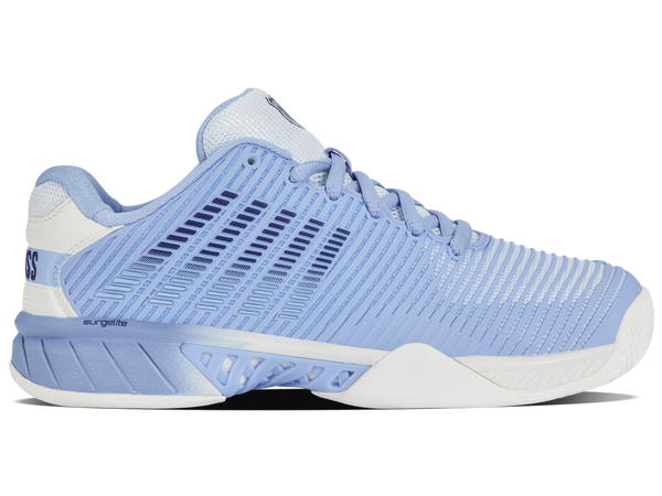 k swiss HYPERCOURT EXPRESS 2-WIDE BRIGHT WHITE/OPEN AIR/ESTATE BLUE