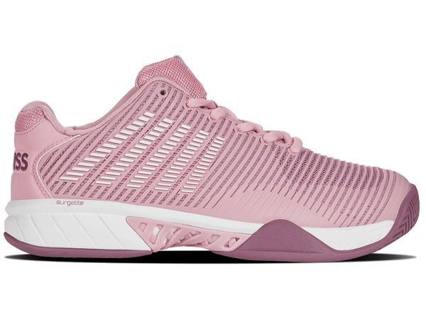 k swiss HYPERCOURT EXPRESS 2-WIDE CAMEO PINK/GRAPE NECTAR/ORCHID HAZE