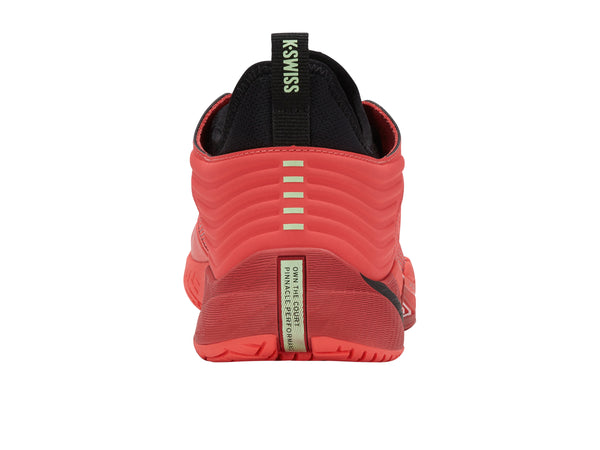 K Swiss HYPERCOURT PINNACLE NEON LAVA/BLACK/CHILI PEPPER