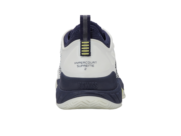 K Swiss HYPERCOURT SUPREME 2 BLANC DE BLANC/NAVAL ACADEMY/LUMINARY GREEN