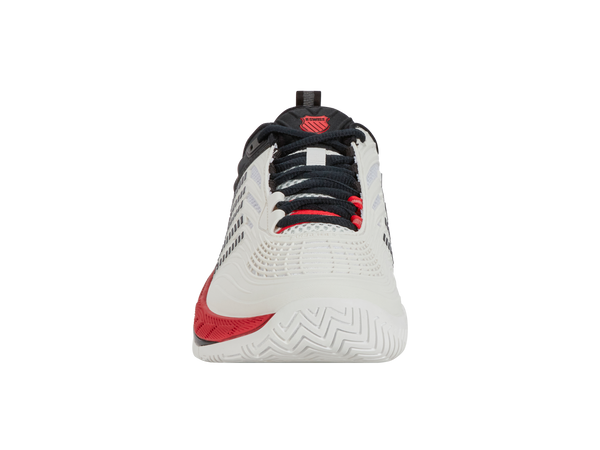K Swiss HYPERCOURT SUPREME 2 BRIGHT WHITE/STRETCH LIMO/HIGH RISK RED