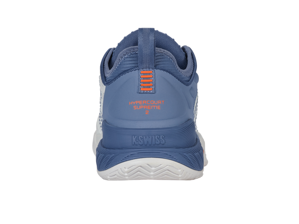 K Swiss HYPERCOURT SUPREME 2 LUCENT WHITE/INFINITY/SCARLET IBIS