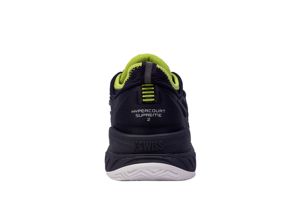 K Swiss HYPERCOURT SUPREME 2 PEACOAT/WHITE/LIME GREEN