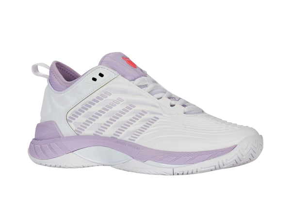 K Swiss HYPERCOURT SUPREME 2 WHITE/ORCHID PETAL/NEON BLAZE