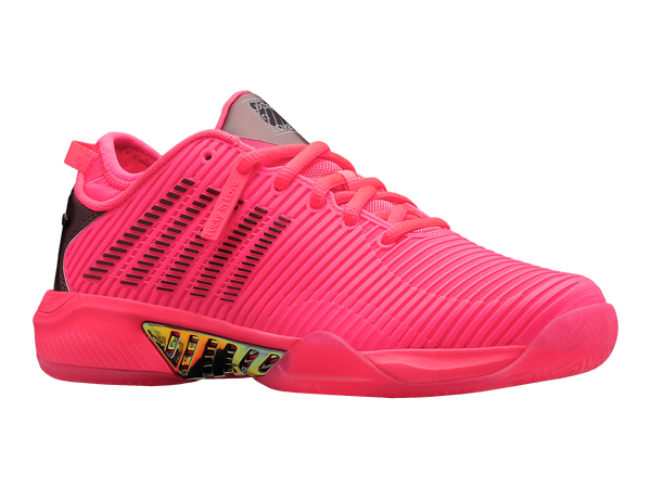 K Swiss HYPERCOURT SUPREME LUCKY IN LOVE NEON PINK/GRAY SILVER/BLACK