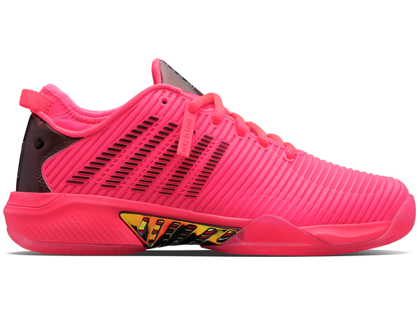 k swiss HYPERCOURT SUPREME LUCKY IN LOVE NEON PINK/GRAY SILVER/BLACK