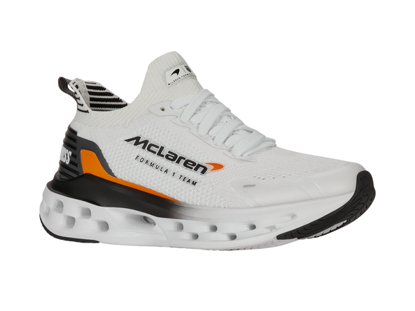 K Swiss IMPULSE TUBES LITE X MCLAREN F1 TEAM WHITE/BLACK/PAPAYA