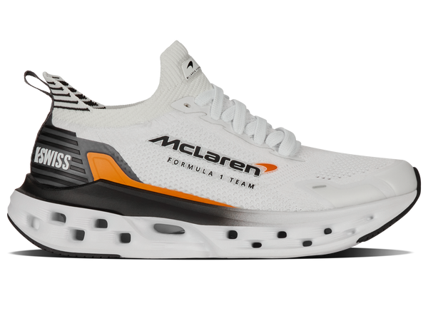 k swiss IMPULSE TUBES LITE X MCLAREN F1 TEAM WHITE/BLACK/PAPAYA