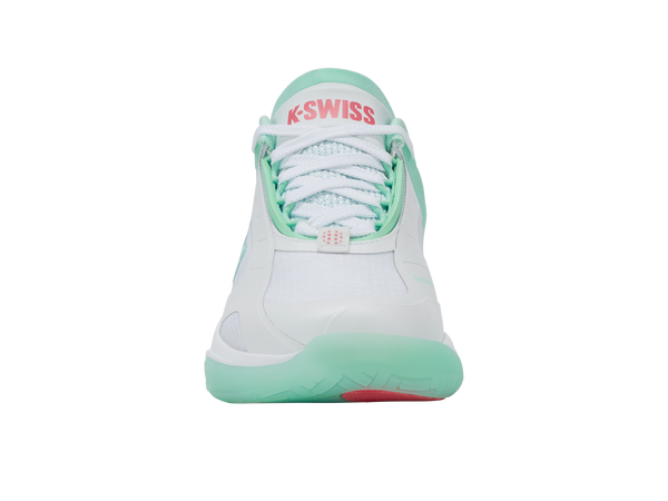 K Swiss K-FRAME PICKLEBALL WHITE/NEON MINT/HOT NEON PINK