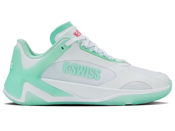 k swiss K-FRAME PICKLEBALL WHITE/NEON MINT/HOT NEON PINK