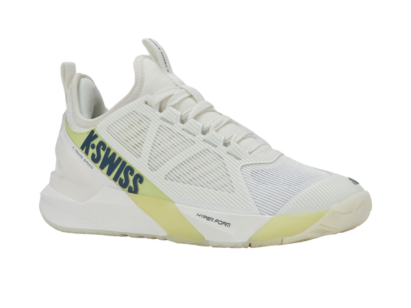 K Swiss K-FRAME SPEED BLANC DE BLANC/LUMINARY GREEN/VINTAGE INDIGO