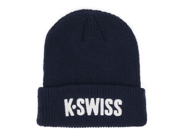 k swiss BIG LOGO BEANIE NAVY