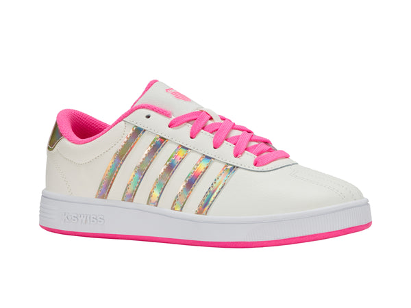 K Swiss CLASSIC PRO SNOW WHITE/HOT PINK/IRIDESCENT