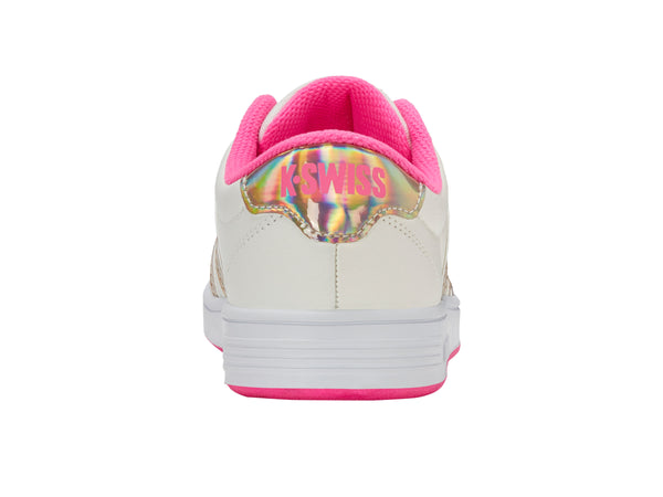 K Swiss CLASSIC PRO SNOW WHITE/HOT PINK/IRIDESCENT