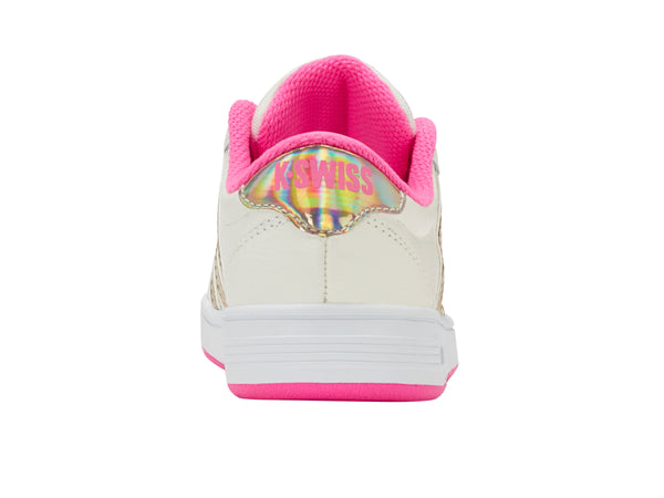 K Swiss CLASSIC PRO SNOW WHITE/HOT PINK/IRIDESCENT