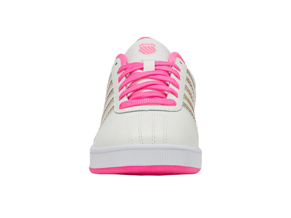 K Swiss CLASSIC PRO SNOW WHITE/HOT PINK/IRIDESCENT