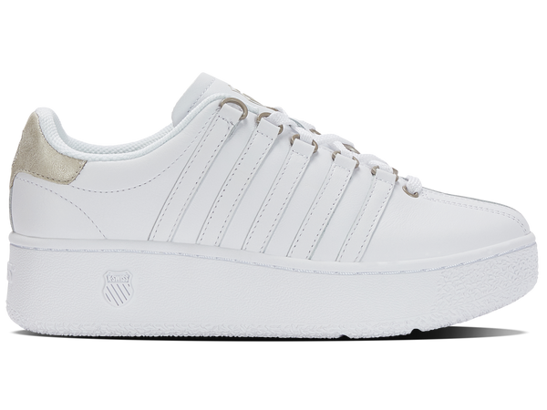 k swiss CLASSIC VN PLATFORM WHITE/CHAMPAGNE GOLD