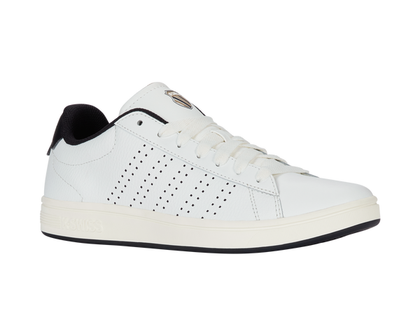 K Swiss COURT BASE II BRIGHT WHITE/NATURAL/BLACK