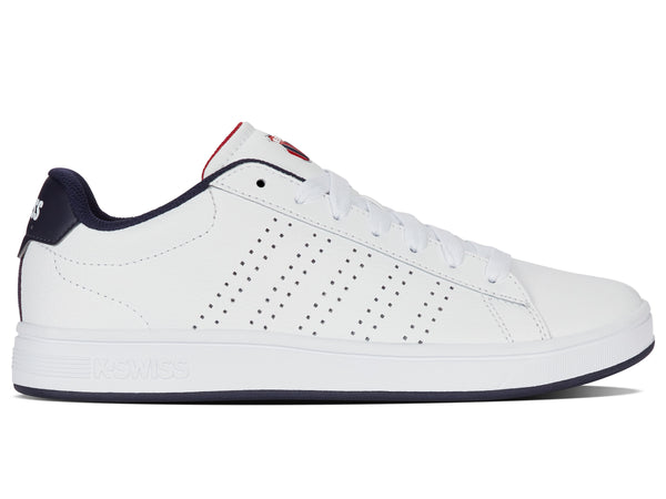 k swiss COURT BASE II WHITE/NAVY/RED