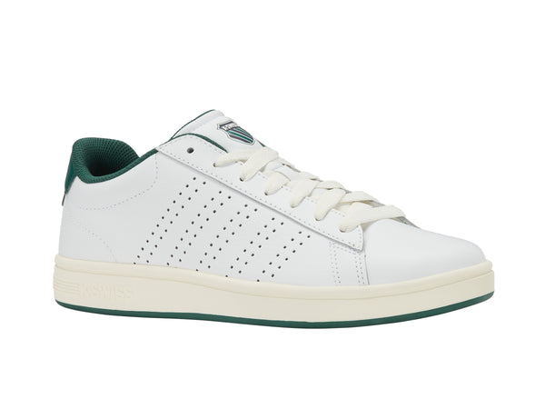 K Swiss COURT BASE II WHITE/POSY GREEN