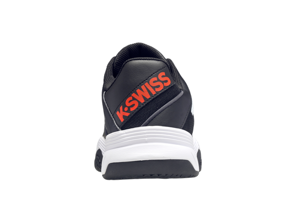 K Swiss COURT EXPRESS JET BLACK/WHITE/SPICY ORANGE