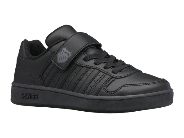 K Swiss COURT PALISADES STRAP BLACK/CHARCOAL