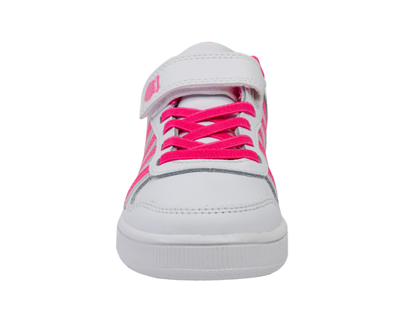 K Swiss COURT PALISADES STRAP WHITE/HOT PINK