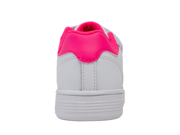 K Swiss COURT PALISADES STRAP WHITE/HOT PINK