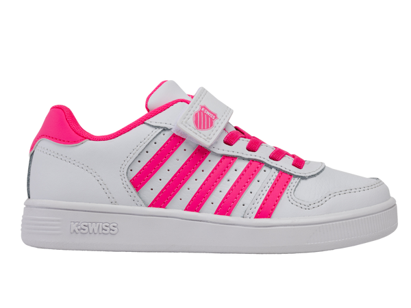 k swiss COURT PALISADES STRAP WHITE/HOT PINK