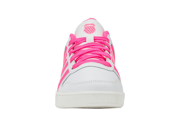 K Swiss COURT PALISADES WHITE/HOT PINK