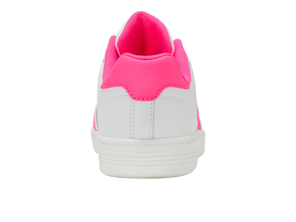 K Swiss COURT PALISADES WHITE/HOT PINK