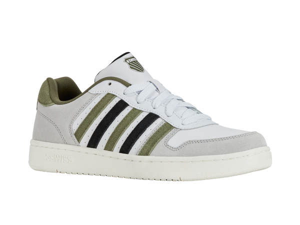 K Swiss COURT PALISADES WHITE/MAYFLY/BLACK