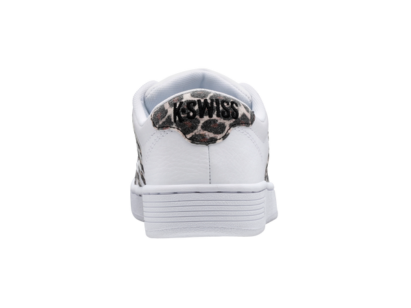 K Swiss COURT PRO CURVES WHITE/METALLIC LEOPARD