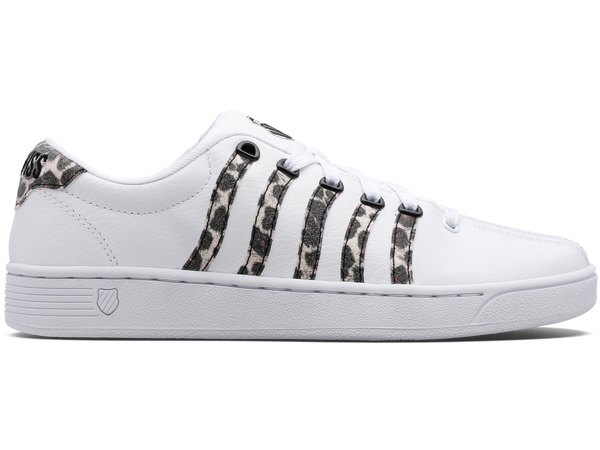 k swiss COURT PRO CURVES WHITE/METALLIC LEOPARD