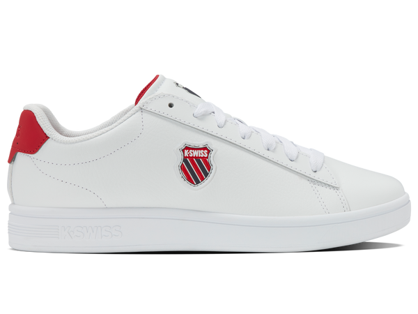 k swiss COURT SHIELD II WHITE/PEACOAT/MARS RED