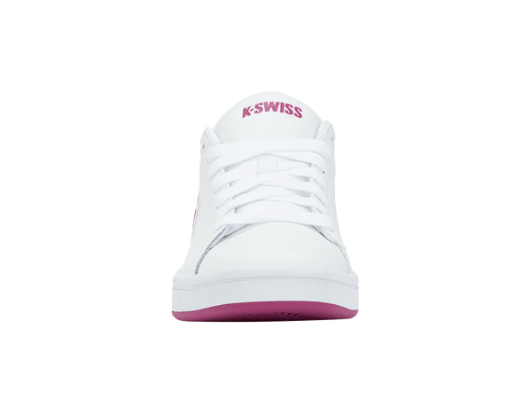 K Swiss COURT SHIELD WHITE/FESTIVAL FUCHSIA/SILVER