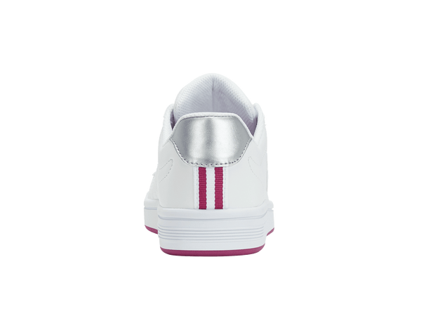 K Swiss COURT SHIELD WHITE/FESTIVAL FUCHSIA/SILVER